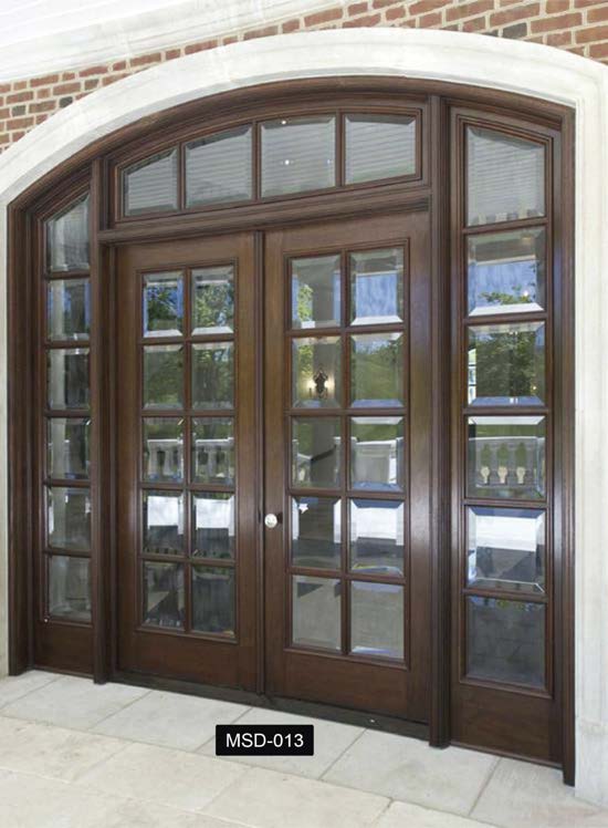 Glass door design