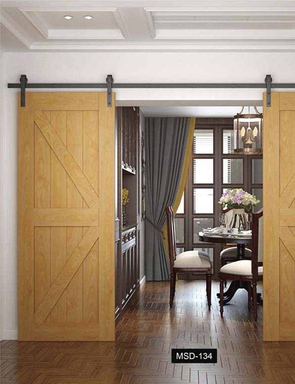 Sliding door design